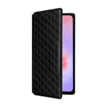 Custodia per telefono in pelle con texture a griglia cubica., For Samsung Galaxy A57 5G, For Samsung Galaxy A37 5G, For Galaxy A27 5G, For Samsung Galaxy A17 4G / 5G