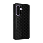 Custodia per telefono in pelle con texture a griglia cubica., For Samsung Galaxy A57 5G, For Samsung Galaxy A37 5G, For Galaxy A27 5G, For Samsung Galaxy A17 4G / 5G