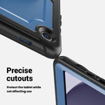 Supporto girevole con impugnatura a nido d'ape e custodia per tablet., For Samsung Galaxy Tab A11+ / A9+, For Samsung Galaxy Tab A11 / A9, For Samsung Galaxy Tab S10 Lite / S9 FE