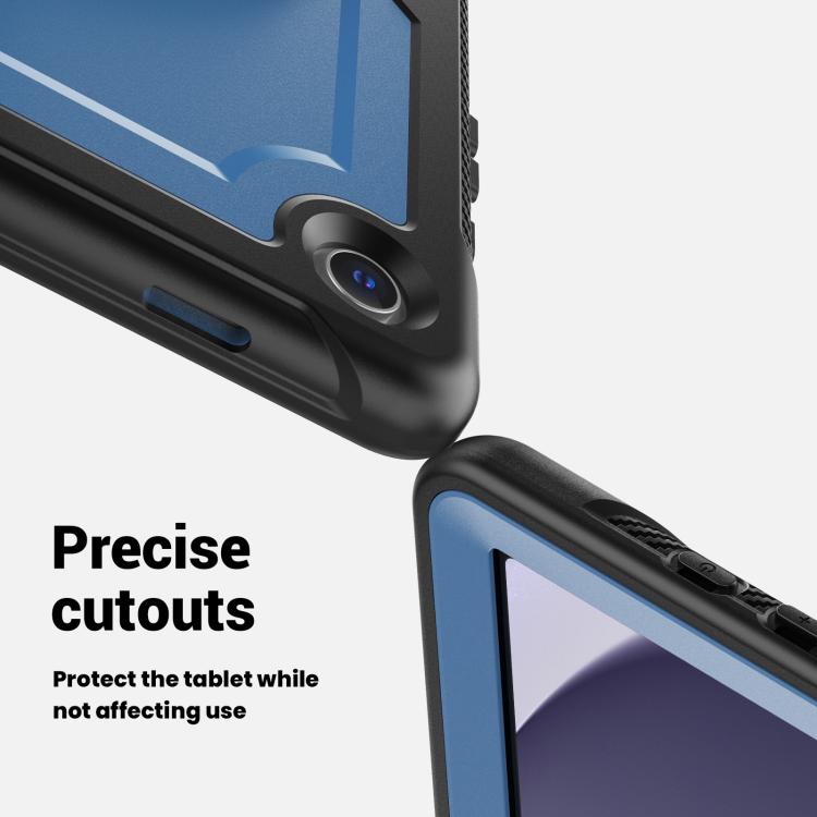 Supporto girevole con impugnatura a nido d'ape e custodia per tablet., For Samsung Galaxy Tab A11+ / A9+, For Samsung Galaxy Tab A11 / A9, For Samsung Galaxy Tab S10 Lite / S9 FE