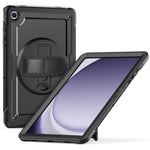 Supporto girevole con impugnatura a nido d'ape e custodia per tablet., For Samsung Galaxy Tab A11+ / A9+, For Samsung Galaxy Tab A11 / A9, For Samsung Galaxy Tab S10 Lite / S9 FE