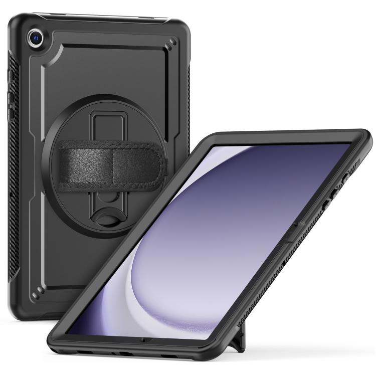 Supporto girevole con impugnatura a nido d'ape e custodia per tablet., For Samsung Galaxy Tab A11+ / A9+, For Samsung Galaxy Tab A11 / A9, For Samsung Galaxy Tab S10 Lite / S9 FE
