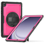 Supporto girevole con impugnatura a nido d'ape e custodia per tablet., For Samsung Galaxy Tab A11+ / A9+, For Samsung Galaxy Tab A11 / A9, For Samsung Galaxy Tab S10 Lite / S9 FE