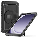 Supporto girevole con impugnatura a nido d'ape e custodia per tablet., For Samsung Galaxy Tab A11+ / A9+, For Samsung Galaxy Tab A11 / A9, For Samsung Galaxy Tab S10 Lite / S9 FE