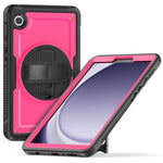 Supporto girevole con impugnatura a nido d'ape e custodia per tablet., For Samsung Galaxy Tab A11+ / A9+, For Samsung Galaxy Tab A11 / A9, For Samsung Galaxy Tab S10 Lite / S9 FE