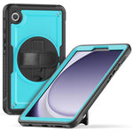 Supporto girevole con impugnatura a nido d'ape e custodia per tablet., For Samsung Galaxy Tab A11+ / A9+, For Samsung Galaxy Tab A11 / A9, For Samsung Galaxy Tab S10 Lite / S9 FE
