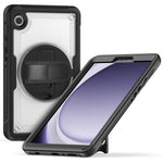 Supporto girevole con impugnatura a nido d'ape e custodia per tablet., For Samsung Galaxy Tab A11+ / A9+, For Samsung Galaxy Tab A11 / A9, For Samsung Galaxy Tab S10 Lite / S9 FE