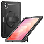 Supporto girevole con impugnatura a nido d'ape e custodia per tablet., For Samsung Galaxy Tab A11+ / A9+, For Samsung Galaxy Tab A11 / A9, For Samsung Galaxy Tab S10 Lite / S9 FE