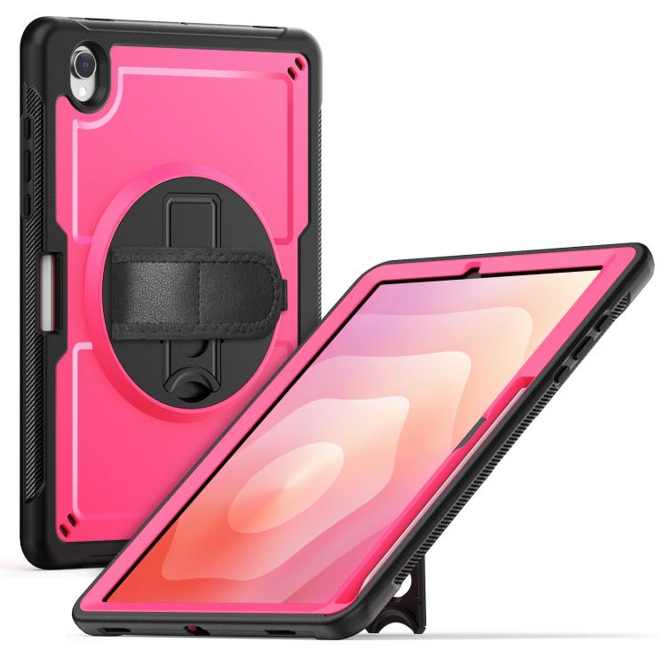 Supporto girevole con impugnatura a nido d'ape e custodia per tablet., For Samsung Galaxy Tab A11+ / A9+, For Samsung Galaxy Tab A11 / A9, For Samsung Galaxy Tab S10 Lite / S9 FE