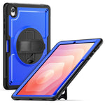 Supporto girevole con impugnatura a nido d'ape e custodia per tablet., For Samsung Galaxy Tab A11+ / A9+, For Samsung Galaxy Tab A11 / A9, For Samsung Galaxy Tab S10 Lite / S9 FE