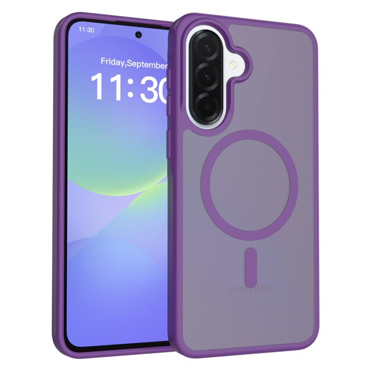 Custodia ibrida in TPU e PC con MagSafe, piacevole al tatto., For Samsung Galaxy A57 5G, For Samsung Galaxy A37 5G, For Samsung Galaxy A36 / A56 5G, For Samsung Galaxy A26 5G, For Samsung Galaxy A16 5G / 4G