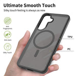 Custodia ibrida in TPU e PC con MagSafe, piacevole al tatto., For Samsung Galaxy A57 5G, For Samsung Galaxy A37 5G, For Samsung Galaxy A36 / A56 5G, For Samsung Galaxy A26 5G, For Samsung Galaxy A16 5G / 4G