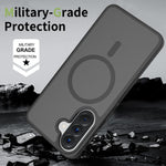 Custodia ibrida in TPU e PC con MagSafe, piacevole al tatto., For Samsung Galaxy A57 5G, For Samsung Galaxy A37 5G, For Samsung Galaxy A36 / A56 5G, For Samsung Galaxy A26 5G, For Samsung Galaxy A16 5G / 4G