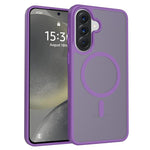 Custodia ibrida in TPU e PC con MagSafe, piacevole al tatto., For Samsung Galaxy A57 5G, For Samsung Galaxy A37 5G, For Samsung Galaxy A36 / A56 5G, For Samsung Galaxy A26 5G, For Samsung Galaxy A16 5G / 4G