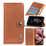 Custodia portafoglio in pelle con slot carte per smartphone
