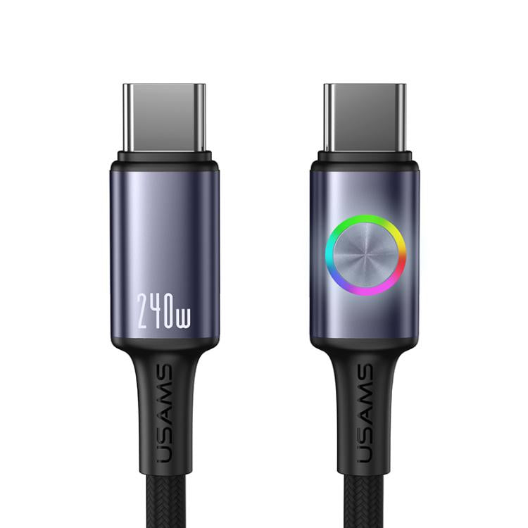 Cavo USB Type-C 240W con LED colorato 1,2m