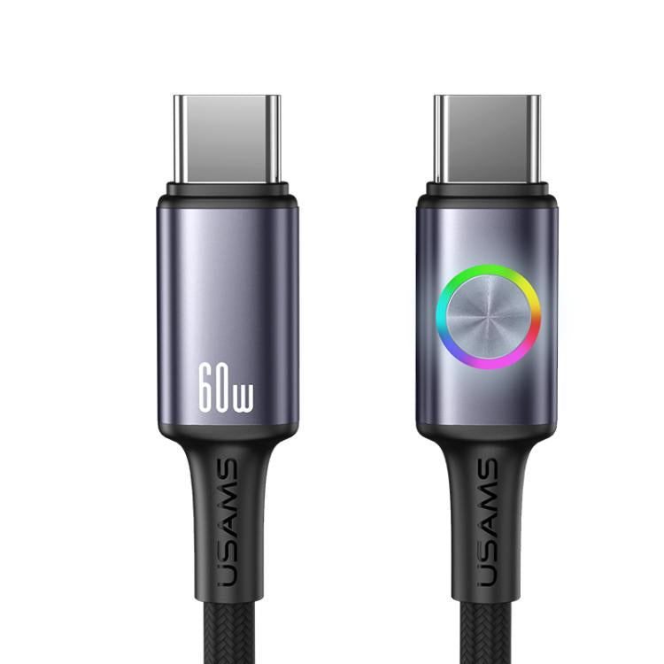 Cavo dati USB Type-C 60W con LED colorato 1,2m