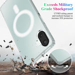 Custodia magnetica MagSafe per telefono in acrilico TPU, For Galaxy A07 / M17e / F07e / A08, For Galaxy A17 / F17 / M17 / A18, For Samsung Galaxy A57 5G, For Samsung Galaxy A37 5G, For Galaxy A27 5G, For Samsung Galaxy A06 5G / 4G                      ...
