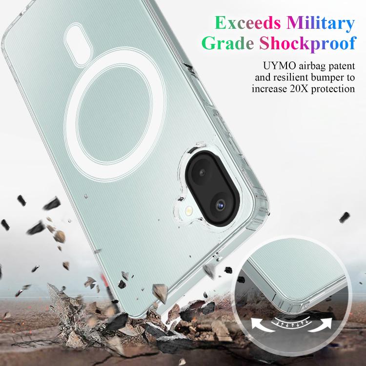 Custodia magnetica MagSafe per telefono in acrilico TPU, For Galaxy A07 / M17e / F07e / A08, For Galaxy A17 / F17 / M17 / A18, For Samsung Galaxy A57 5G, For Samsung Galaxy A37 5G, For Galaxy A27 5G, For Samsung Galaxy A06 5G / 4G                      ...
