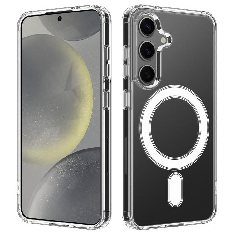 Custodia magnetica MagSafe per telefono in acrilico TPU, For Galaxy A07 / M17e / F07e / A08, For Galaxy A17 / F17 / M17 / A18, For Samsung Galaxy A57 5G, For Samsung Galaxy A37 5G, For Galaxy A27 5G, For Samsung Galaxy A06 5G / 4G                      ...
