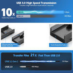 Hub USB 3 porte e Type-C ORICO HCL-3A1C-Pro in alluminio