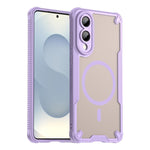 Custodia magnetica per telefono Armor Glaze MagSafe, For Samsung Galaxy S25 FE 5G, For Samsung Galaxy S25 Edge 5G, For Samsung Galaxy S25 5G, For Samsung Galaxy S25+ 5G