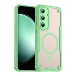 Custodia magnetica per telefono Armor Glaze MagSafe, For Samsung Galaxy S25 Ultra 5G, For Samsung Galaxy S24 FE 5G, For Samsung Galaxy S24 Ultra 5G, For Samsung Galaxy S23 Ultra 5G