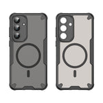 Custodia magnetica per telefono Armor Glaze MagSafe, For Samsung Galaxy S25 FE 5G, For Samsung Galaxy S25 Edge 5G, For Samsung Galaxy S25 5G, For Samsung Galaxy S25+ 5G