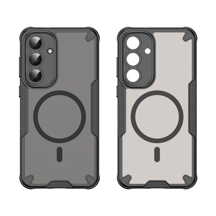 Custodia magnetica per telefono Armor Glaze MagSafe, For Samsung Galaxy S25 FE 5G, For Samsung Galaxy S25 Edge 5G, For Samsung Galaxy S25 5G, For Samsung Galaxy S25+ 5G