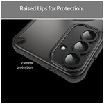 Custodia magnetica per telefono Armor Glaze MagSafe, For Samsung Galaxy S25 FE 5G, For Samsung Galaxy S25 Edge 5G, For Samsung Galaxy S25 5G, For Samsung Galaxy S25+ 5G