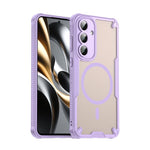 Custodia magnetica per telefono Armor Glaze MagSafe, For Samsung Galaxy S25 FE 5G, For Samsung Galaxy S25 Edge 5G, For Samsung Galaxy S25 5G, For Samsung Galaxy S25+ 5G