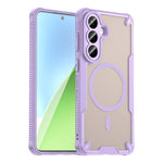 Custodia magnetica per telefono Armor Glaze MagSafe, For Galaxy S26 FE 5G, For Samsung Galaxy S26+ 5G, For Samsung Galaxy S26 Ultra 5G, For Samsung Galaxy S26 5G