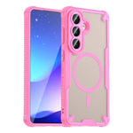 Custodia magnetica per telefono Armor Glaze MagSafe, For Galaxy S26 FE 5G, For Samsung Galaxy S26+ 5G, For Samsung Galaxy S26 Ultra 5G, For Samsung Galaxy S26 5G