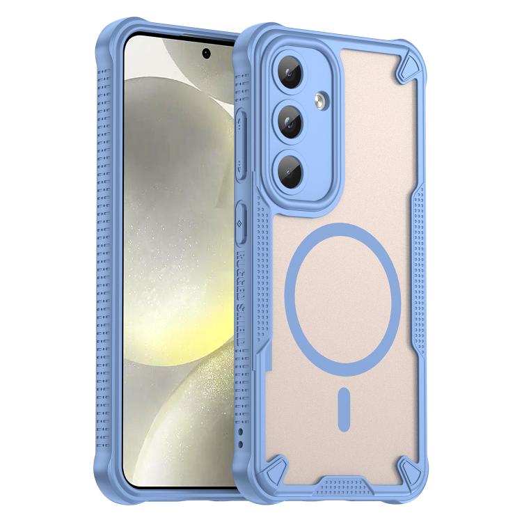 Custodia magnetica per telefono Armor Glaze MagSafe, For Samsung Galaxy S25 FE 5G, For Samsung Galaxy S25 Edge 5G, For Samsung Galaxy S25 5G, For Samsung Galaxy S25+ 5G