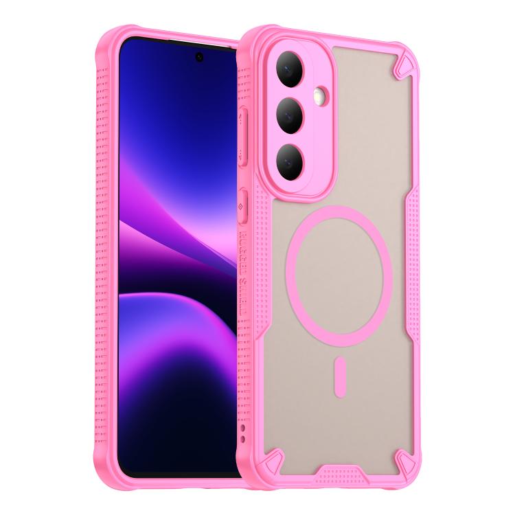 Custodia magnetica per telefono Armor Glaze MagSafe, For Galaxy S26 FE 5G, For Samsung Galaxy S26+ 5G, For Samsung Galaxy S26 Ultra 5G, For Samsung Galaxy S26 5G