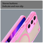 Custodia magnetica per telefono Armor Glaze MagSafe, For Galaxy S26 FE 5G, For Samsung Galaxy S26+ 5G, For Samsung Galaxy S26 Ultra 5G, For Samsung Galaxy S26 5G
