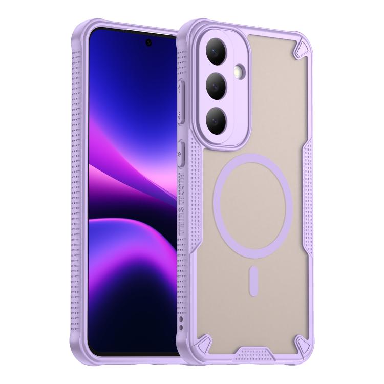 Custodia magnetica per telefono Armor Glaze MagSafe, For Galaxy S26 FE 5G, For Samsung Galaxy S26+ 5G, For Samsung Galaxy S26 Ultra 5G, For Samsung Galaxy S26 5G