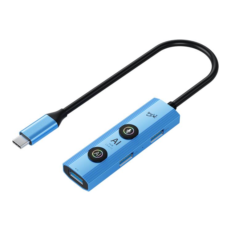 YCE V295 5 in 1 USB-C / Type-C HUB Adapter AI Docking Station, 5 in 1 Type-C