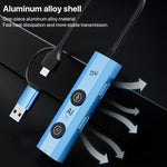 YCE V295B 5 in 1 USB3.0 / Type-C HUB Adapter AI Docking Station, 5 in 1 USB / Type-C