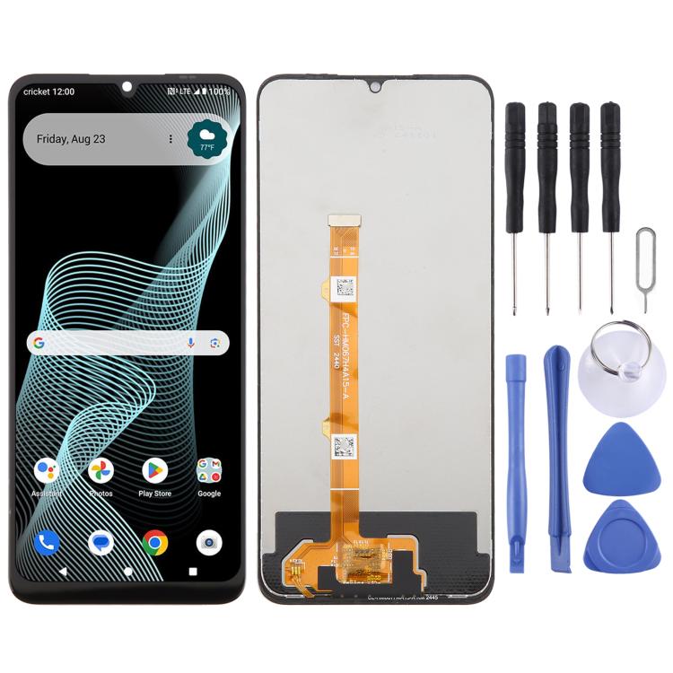 Schermo LCD con digitalizzatore, assemblaggio completo, For Cricket Icon 6 SL219C, For Cricket Outlast 5G 2024