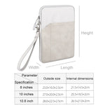 Borsa da trasporto con custodia in feltro per tablet fino a 10,8"