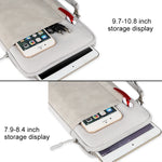 Borsa da trasporto con custodia in feltro per tablet fino a 10,8"