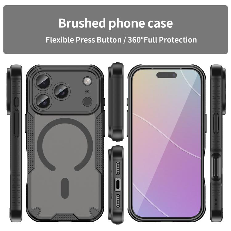 Custodia magnetica per telefono Armor Glaze MagSafe, For iPhone 17 Pro, For iPhone 17, For iPhone Air