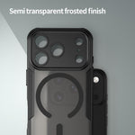Custodia magnetica per telefono Armor Glaze MagSafe, For iPhone 17 Pro, For iPhone 17, For iPhone Air