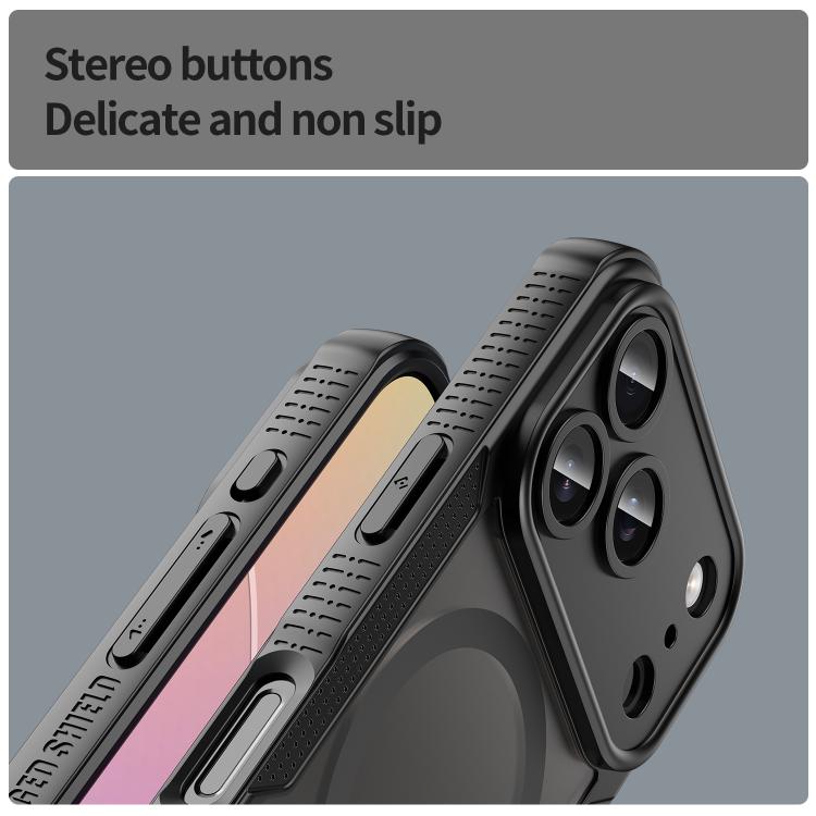 Custodia magnetica per telefono Armor Glaze MagSafe, For iPhone 17 Pro, For iPhone 17, For iPhone Air