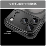 Custodia magnetica per telefono Armor Glaze MagSafe, For iPhone 17 Pro, For iPhone 17, For iPhone Air