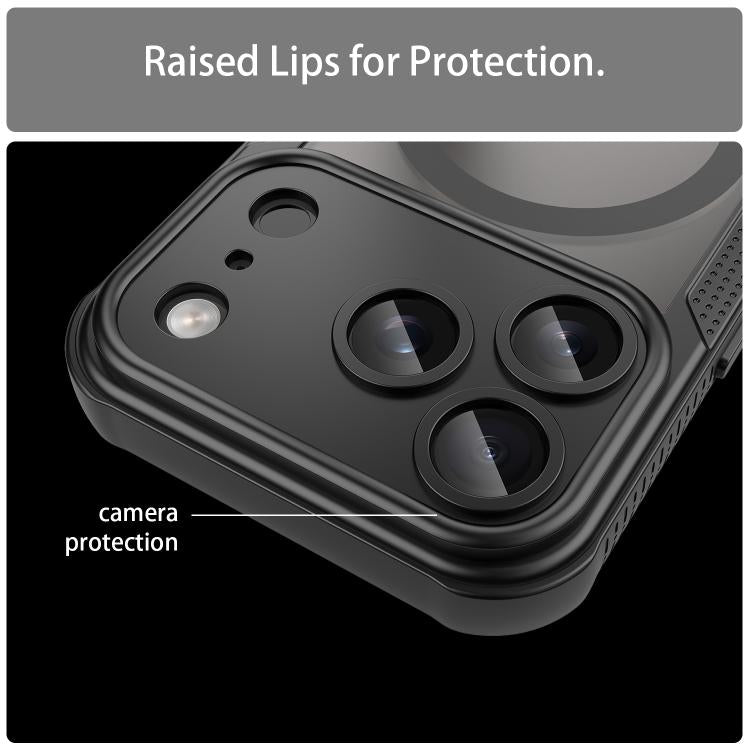 Custodia magnetica per telefono Armor Glaze MagSafe, For iPhone 17 Pro, For iPhone 17, For iPhone Air