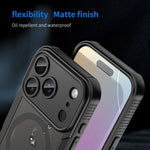 Custodia magnetica per telefono Armor Glaze MagSafe, For iPhone 17 Pro, For iPhone 17, For iPhone Air
