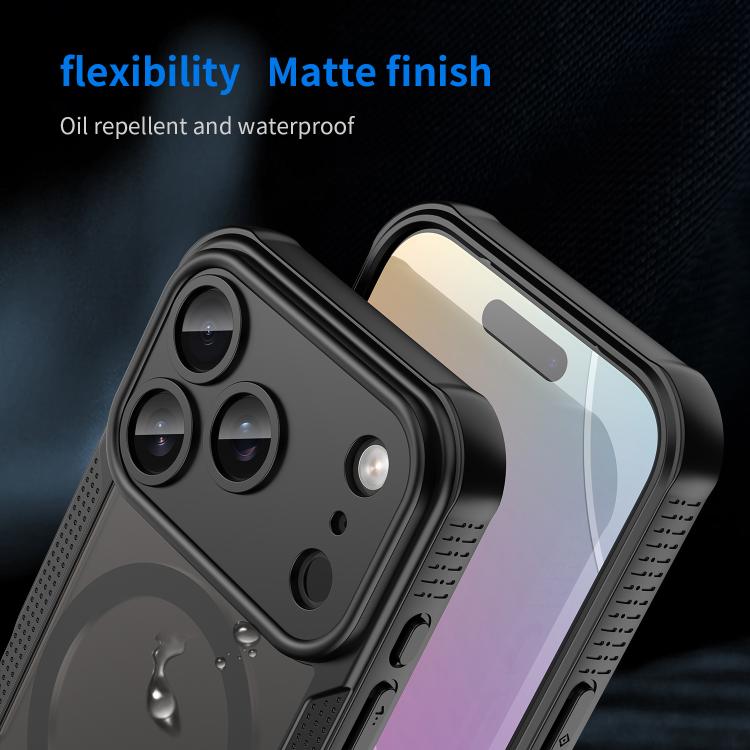 Custodia magnetica per telefono Armor Glaze MagSafe, For iPhone 17 Pro, For iPhone 17, For iPhone Air