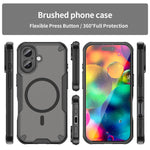 Custodia magnetica per telefono Armor Glaze MagSafe, For iPhone 18, For iPhone 18 Pro, For iPhone 18 Pro Max, For iPhone 17 Pro Max